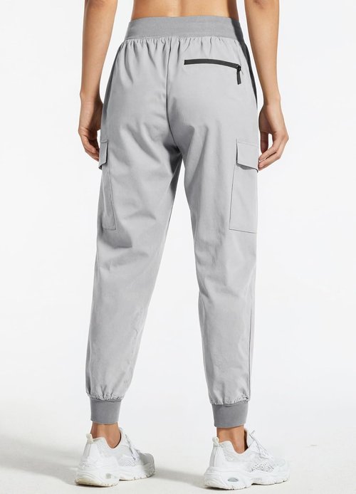 Libin Women's Cargo Joggers - Lightweight Quick-Dry Hiking Pants for Casual Travel & Lounge