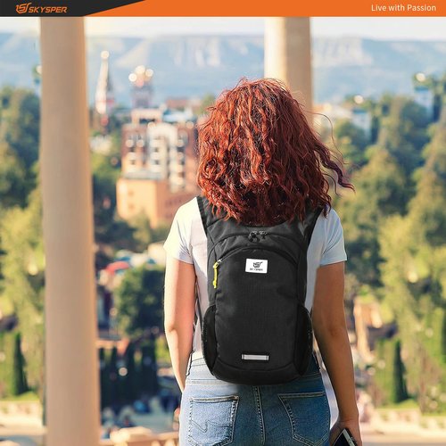 SKYSPER 10L Hiking Backpack Lightweight Packable Back Pack Small Travel Daypack for Women Men Foldable Outdoor Rucksack