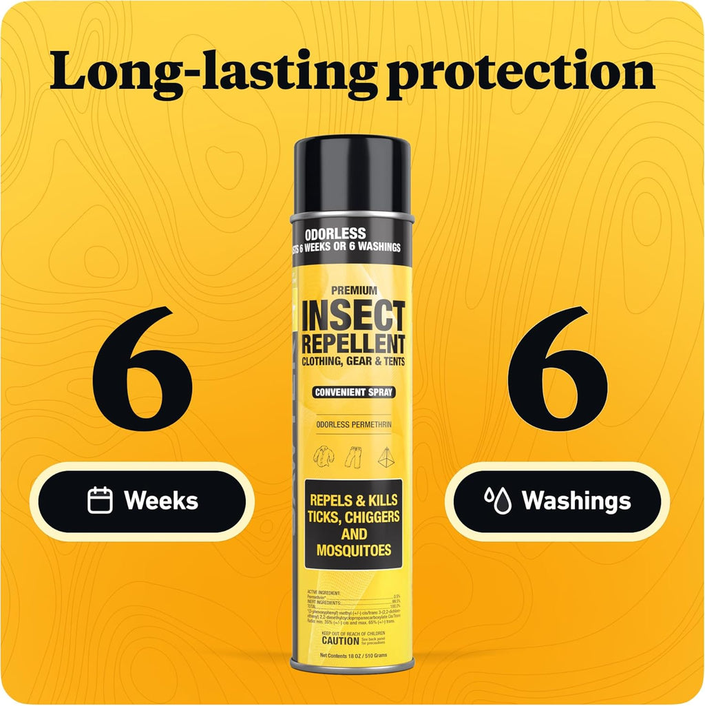 Sawyer Products Premium Permethrin Insect Repellent - Protect Clothing, Gear & Tents 24 oz