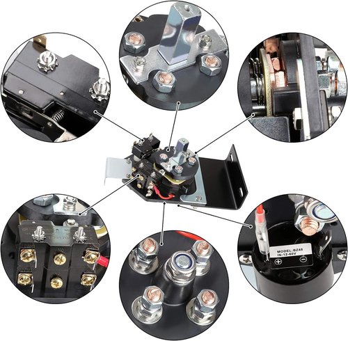 10L0L Golf Cart Forward and Reverse Switch Assembly with Solid State Speed Control fit EZGO Marathon 36V Electric 1989-1994.5, F&R Switch Replace OEM# 25396-G2, 21744-G1