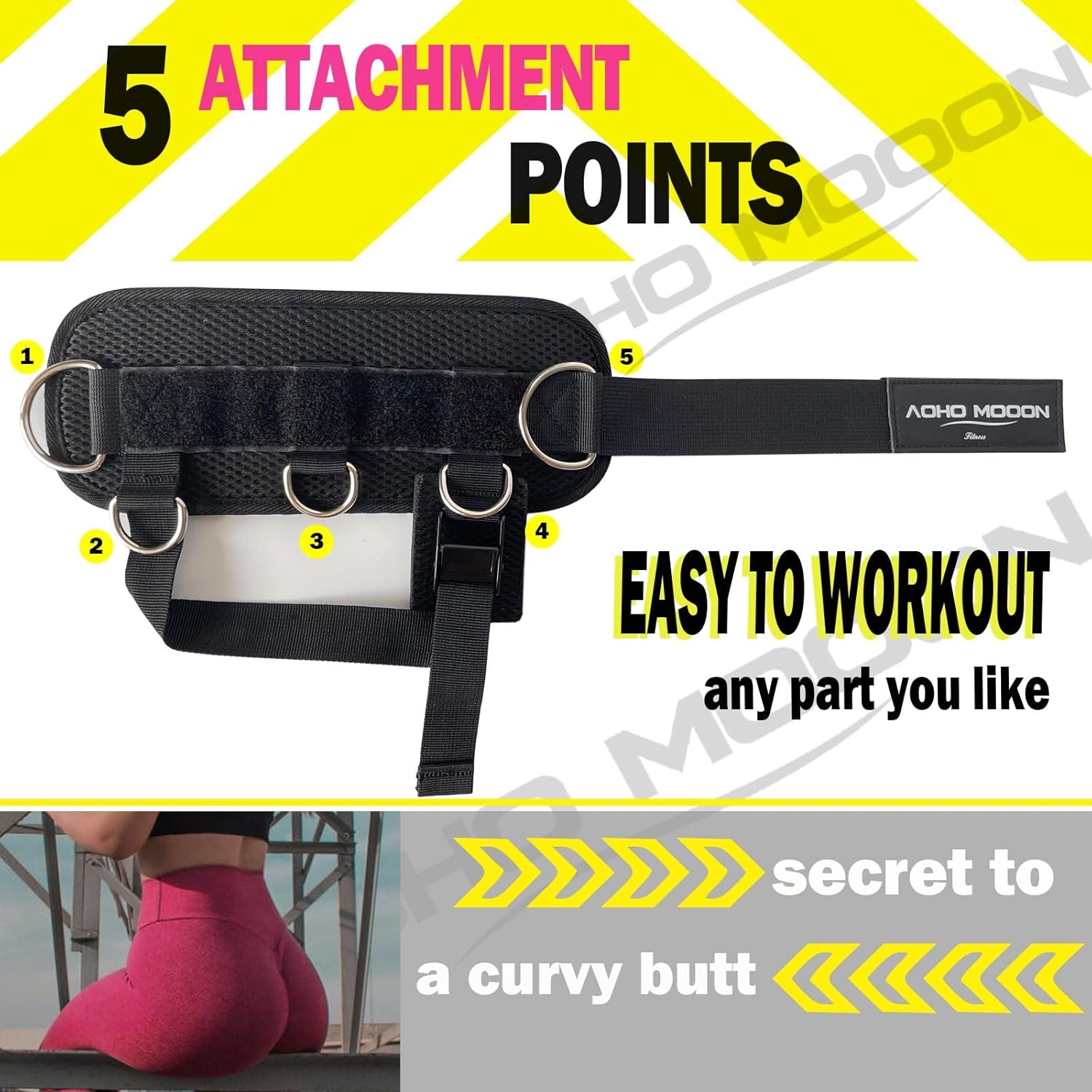 Skiennix Ankle Straps for Cable Machines - Adjustable Neoprene Cuffs for Glute Kickbacks | Unisex Comfort Fit