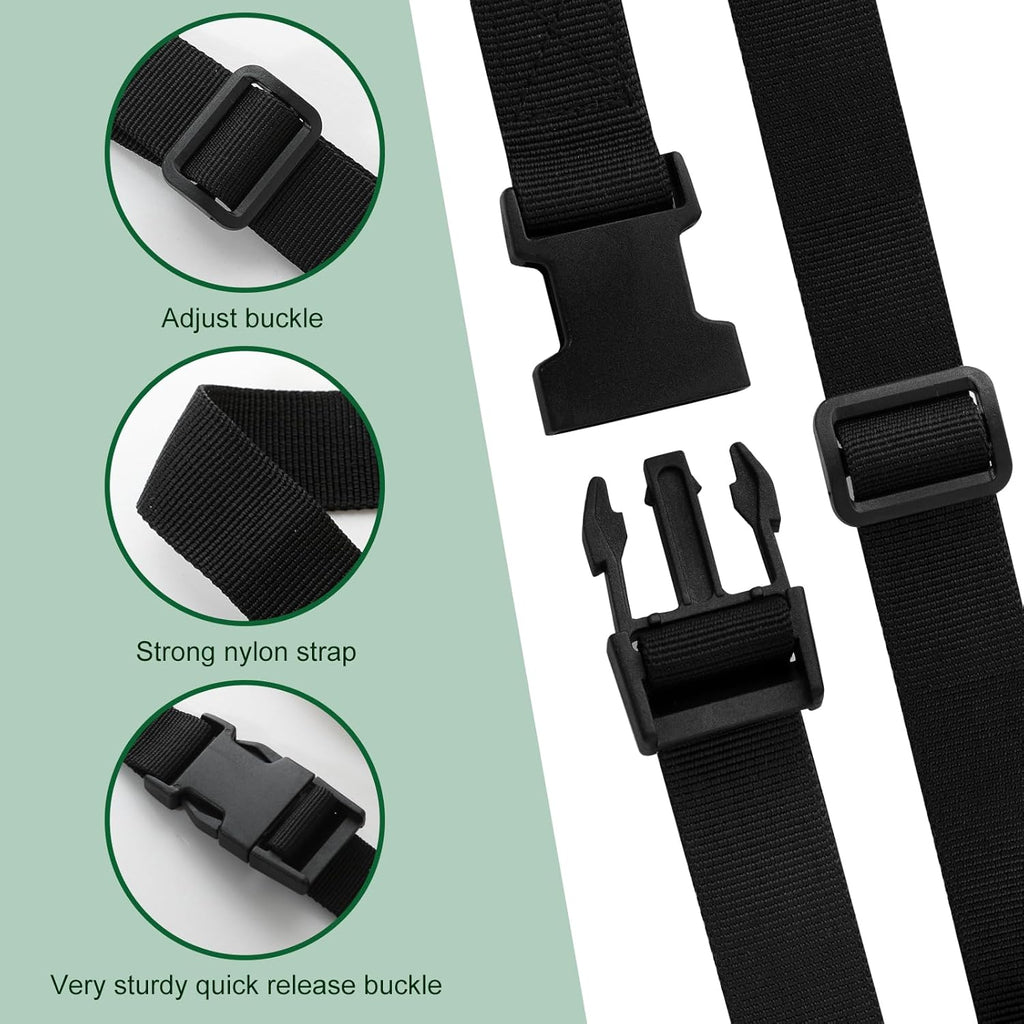 Skiennix Adjustable Sport Cone Carrier - 6.5 Feet Strap for Easy Storage & Travel with Quick Snap Closure