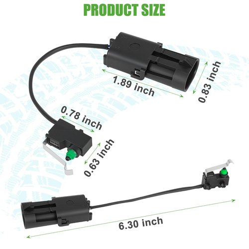 10L0L Golf Cart Reverse Switch Assembly -DCS- Fits EZGO 1996-02, Replaces 73195-G01