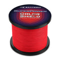 KastKing Superpower ColorShield Braided Fishing Line, Red, 20LB, 300Yards, X4