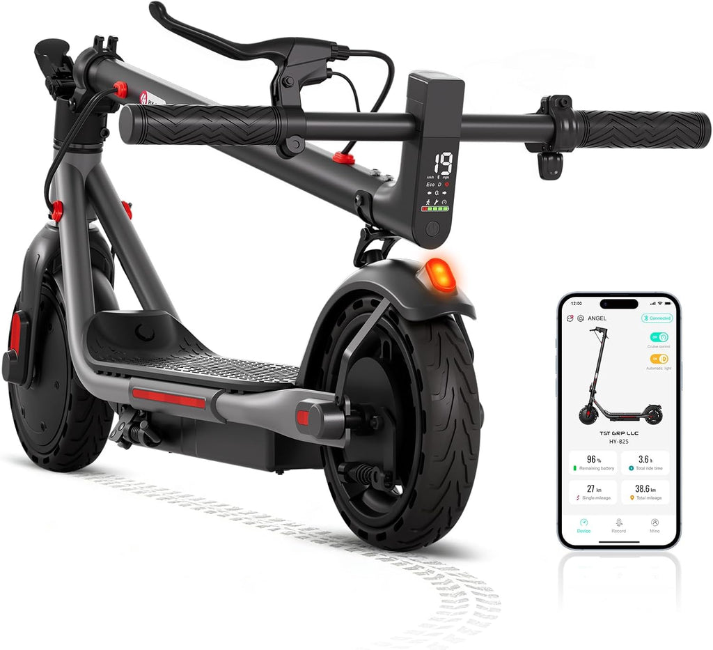 YHR Electric Scooter - Powerful 350W/500W Motor | 19 MPH, 20-Mile Range, 8.5"/10" Tires