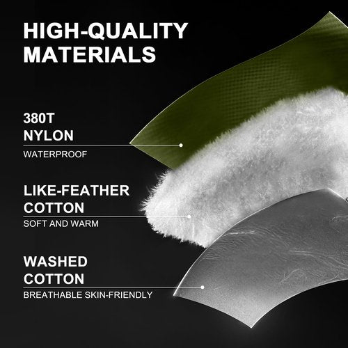 Ultralight Sleeping Bag, Warm Weather Portable Compact Sleeping Bags for Adults, Waterproof, Lightweight, Comfort with Compression Sack for 3 Season Camping, Backpacking, Hiking, Traveling
