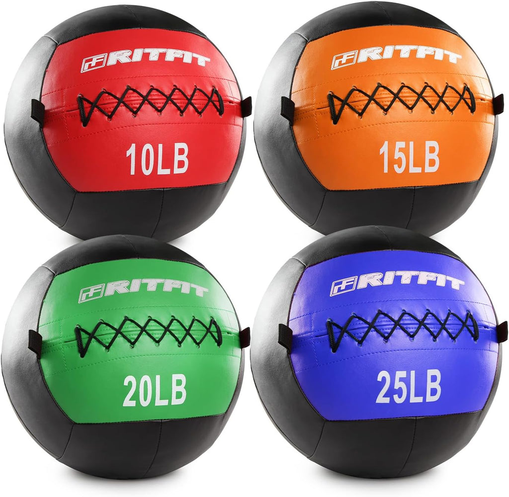 RitFit Soft Medicine Ball - Perfect for Strength & Conditioning Workouts | Core Training Essential