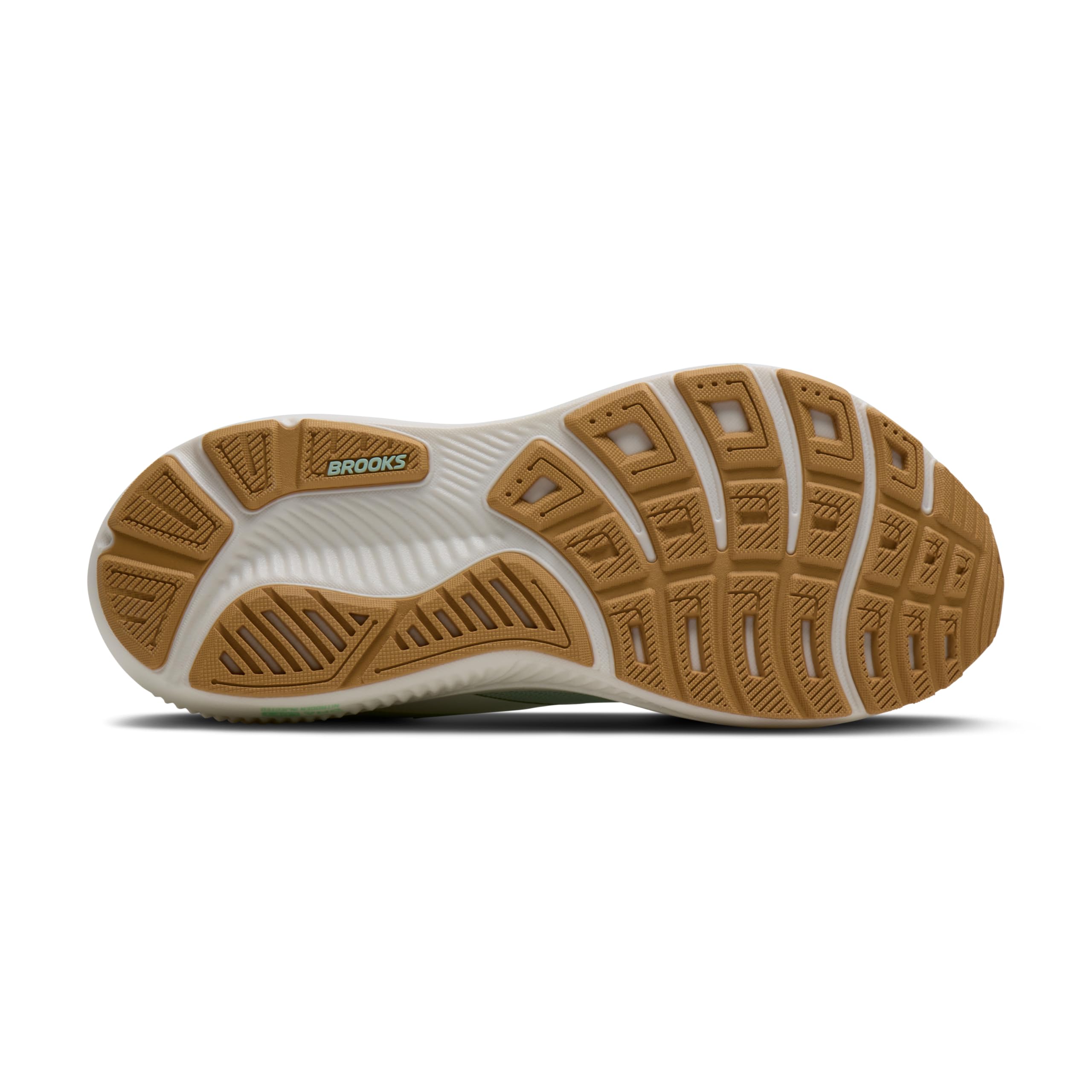 Brooks Women’s Ghost 17 Neutral Running Shoe - Honeydew/Coconut/Taffy - 7 Medium
