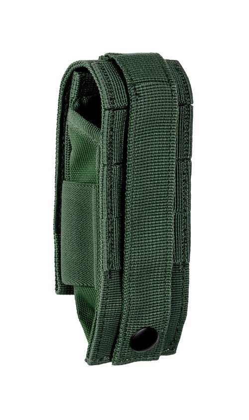 LEATHERMAN, Premium Molle Snap Sheath for Multitools, Made in the USA, Fits 4" and 4.5" Tools, Green, Large