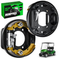 MUMPPRCE EZGO Golf Cart Brake Assembly, Rear Brake Kit fit EZGO 1996-UP TXT PDS/Medalist, YAMAHA G14 G16 G19 G20 G21 G22, Golf Cart Brake Cluster Includes Brake Shoes, OEM# 70998-G01 70998-G02