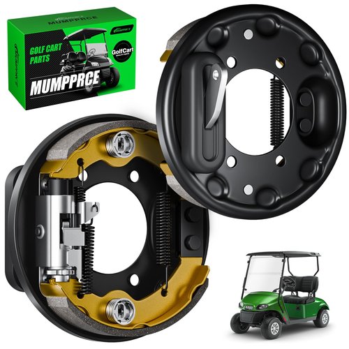 MUMPPRCE EZGO Golf Cart Brake Assembly, Rear Brake Kit fit EZGO 1996-UP TXT PDS/Medalist, YAMAHA G14 G16 G19 G20 G21 G22, Golf Cart Brake Cluster Includes Brake Shoes, OEM# 70998-G01 70998-G02