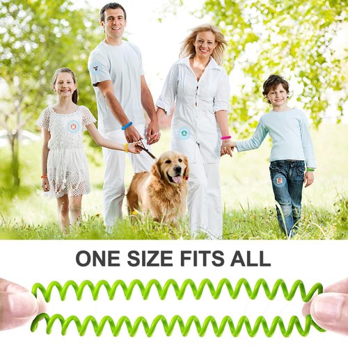 Mosquito Repellent Stickers 240 Pcs Natural Mosquito Patches for Kids and Adults with 5 Pack Individually Wrapped Mosquito Repellent Bracelets for Outdoor Camping Traveling Fishing