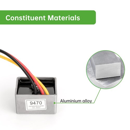 10L0L Golf Cart Club Car Precedent Voltage Regulator 12V 4-Cycle Gas 2004-up Golf Carts, Replace OEM# 1025159-01 1028033-01