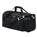 Uarition Men's Large Duffle Bag, 55L Heavy Duty Gym Bag for Sports, Workout, and Travel - Durable Duffel Gear Bag in Marble Black