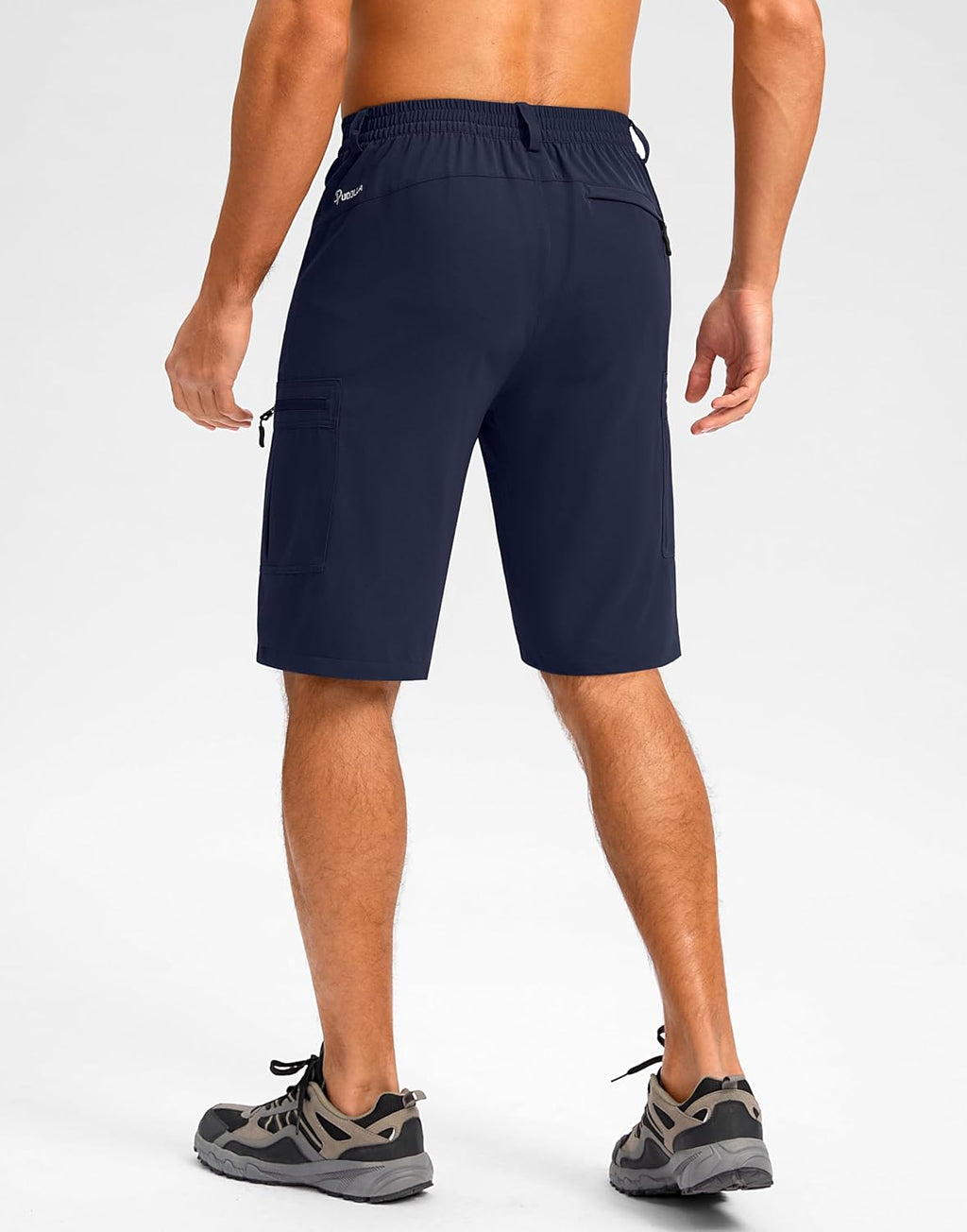 Pudolla Men's Hiking Cargo Shorts 9"/7"/11" Lightweight Outdoor Shorts for Men Trip Golf Camping Casual with 5 Zipper Pockets