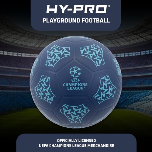 Hy-Pro UEFA Champions League Size 5 Soccer Ball - Official UCL Match & Training Ball for All Ages