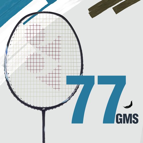 YONEX Astrox Lite 27i Graphite Strung Badminton Racket with Full Racket Cover (Blue) | for Intermediate Players | 77 Grams | Maximum String Tension - 30lbs