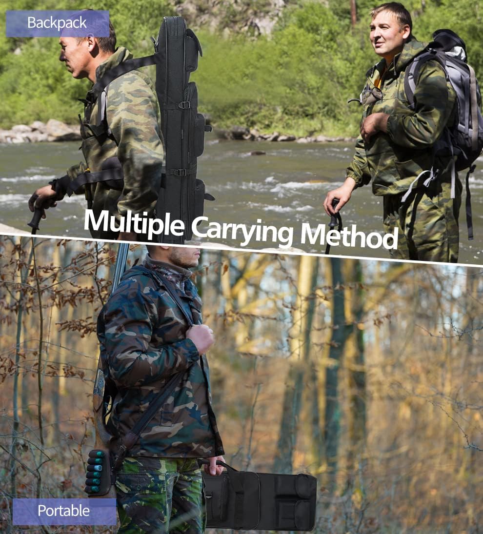 Rifle Bag - Tactical Long Rifle Backpack | Portable Shotgun Case for Firearm Storage & Transport