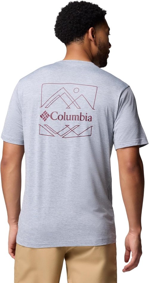 Columbia Men's Kwick Hike Graphic Tee - Comfortable Short Sleeve Shirt for Outdoor Adventures