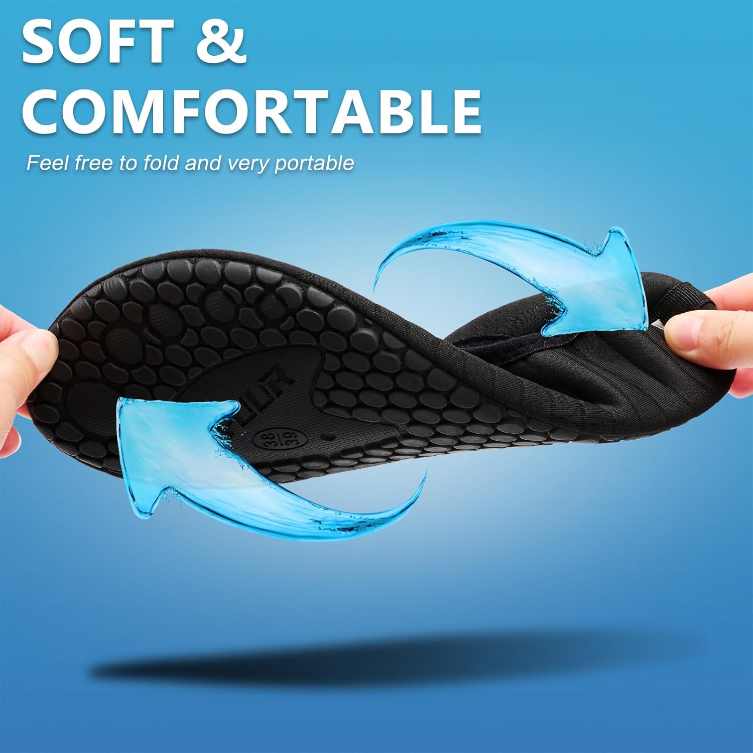 VIFUUR Aqua Yoga Shoes - Barefoot Quick-Dry Water Sports Slip-On for Men & Women