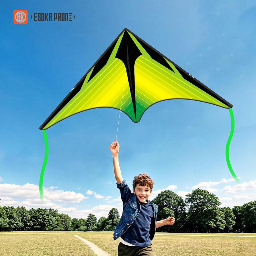 Skiennix Kites for Kids & Adults - Easy to Fly Beach Kites with 328ft String | Fun Gift for Ages 4-8 (Purple Owl, Grassland, Octopus)