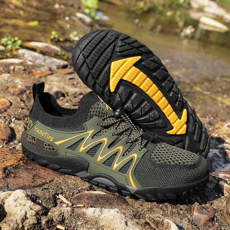 Skiennix Water Shoes - Quick-Drying Aqua Shoes for Men & Women | Wide Toe Design for Comfort
