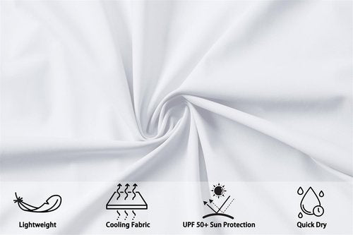 Cromoncent Women's Sun Protection Jacket - UPF 50+ Hooded Cooling Athletic Shirt with Pocket