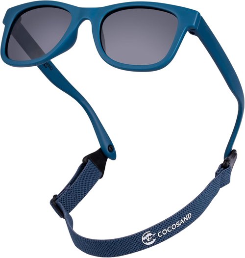 COCOSAND Baby Sunglasses - Flexible Polarized UV Protection for Toddlers 0-24 Months