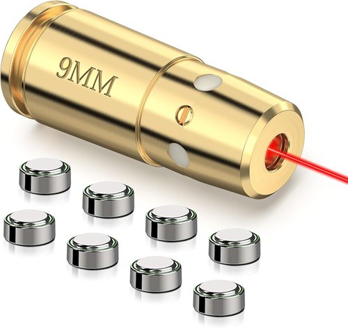 MidTen Bore Sight Laser - 9mm, 223, 5.56mm, 30-06, 25-06, 270 - Accurate Boresighter with Batteries
