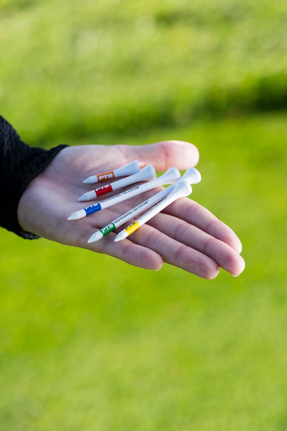 PrideSports PTS Wood Golf Tees - 100 Count, 2-3/4 Inch | Top-Rated Wood Tee for Drivers & Woods