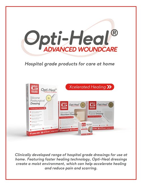 Neo-G Opti-Heal Silicone Medical Tape for Wound Care – Medical Surgical Tape Sensitive Skin for Fixation of Wound Dressings, Bandages, Medical Devices - Adhesive First Aid Tape Roll -1 inch x 3.3 yd