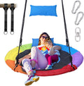 Trekassy 40" Saucer Tree Swing - 700lbs Capacity, Waterproof Oxford Fabric, Includes Pillow & Straps