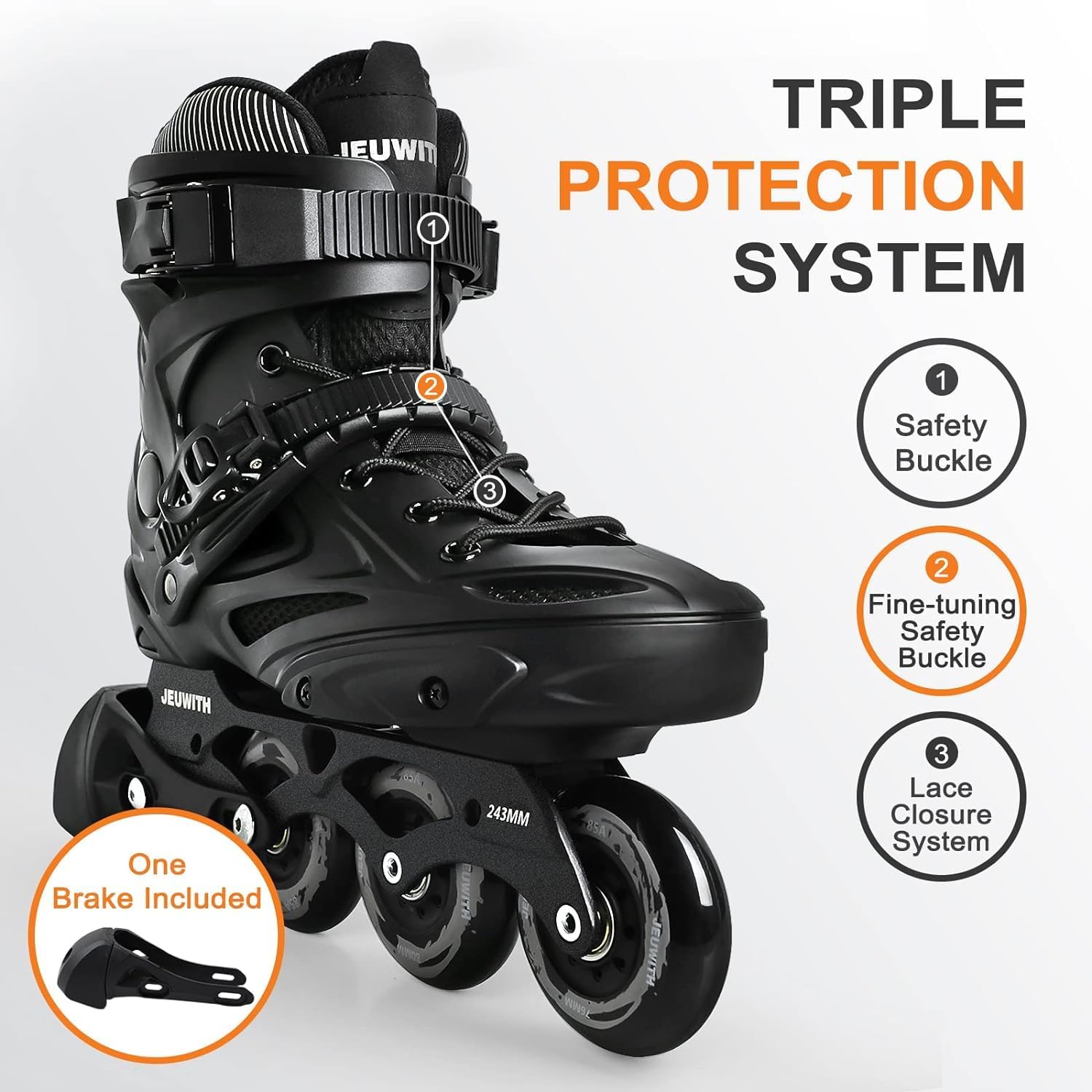 Skiennix Inline Skates - Professional Fitness Blades for Men & Women | Outdoor Street Skating