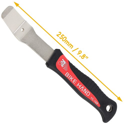 BIKEHAND Bike Bicycle Hydraulic Disc Brake Caliper Piston Press Tool Wrench - Wedge Design - Extra Long Handle