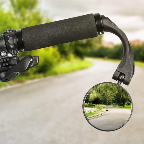 Bike Mirror Rotatable and Adjustable Wide Angle View