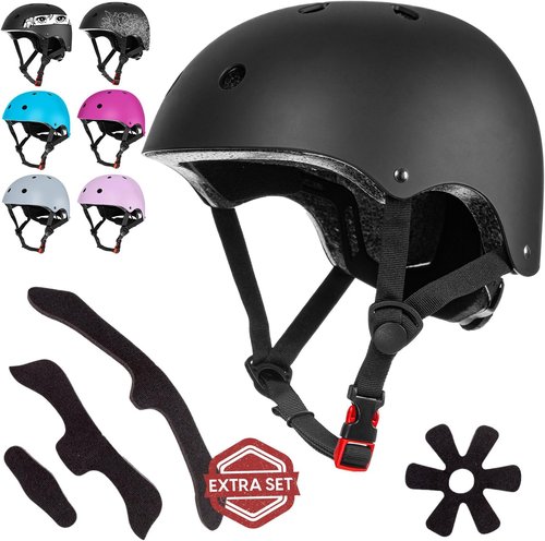 MhIL Bike Helmets for Adults & Kids - Adjustable Certified Safety Gear for Boys, Girls & Toddlers