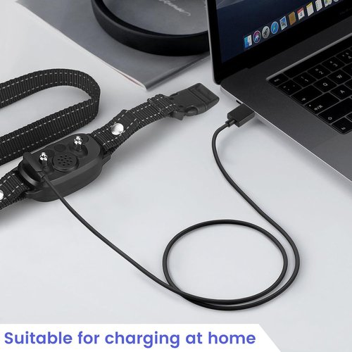 2-Pack Dog Bark Collar Charger for FAFAFROG Training Collar, Magnetic USB Charging Cable with Power Adapter