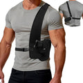 AIKATE Shoulder Holster - Universal Chest Holster for 9mm Pistols with Magazine Pouch | Fits Glock, Sig, S&W