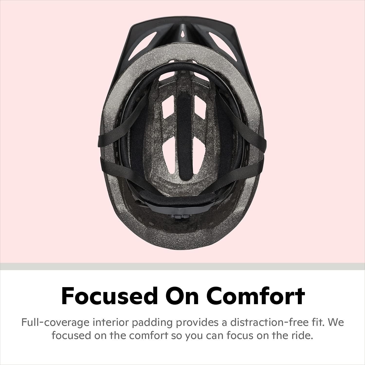 Schwinn Adult Bike Helmet - Lighted with Rear LED, Adjustable Fit 58-62 cm, 17 Air Vents, Removable Visor
