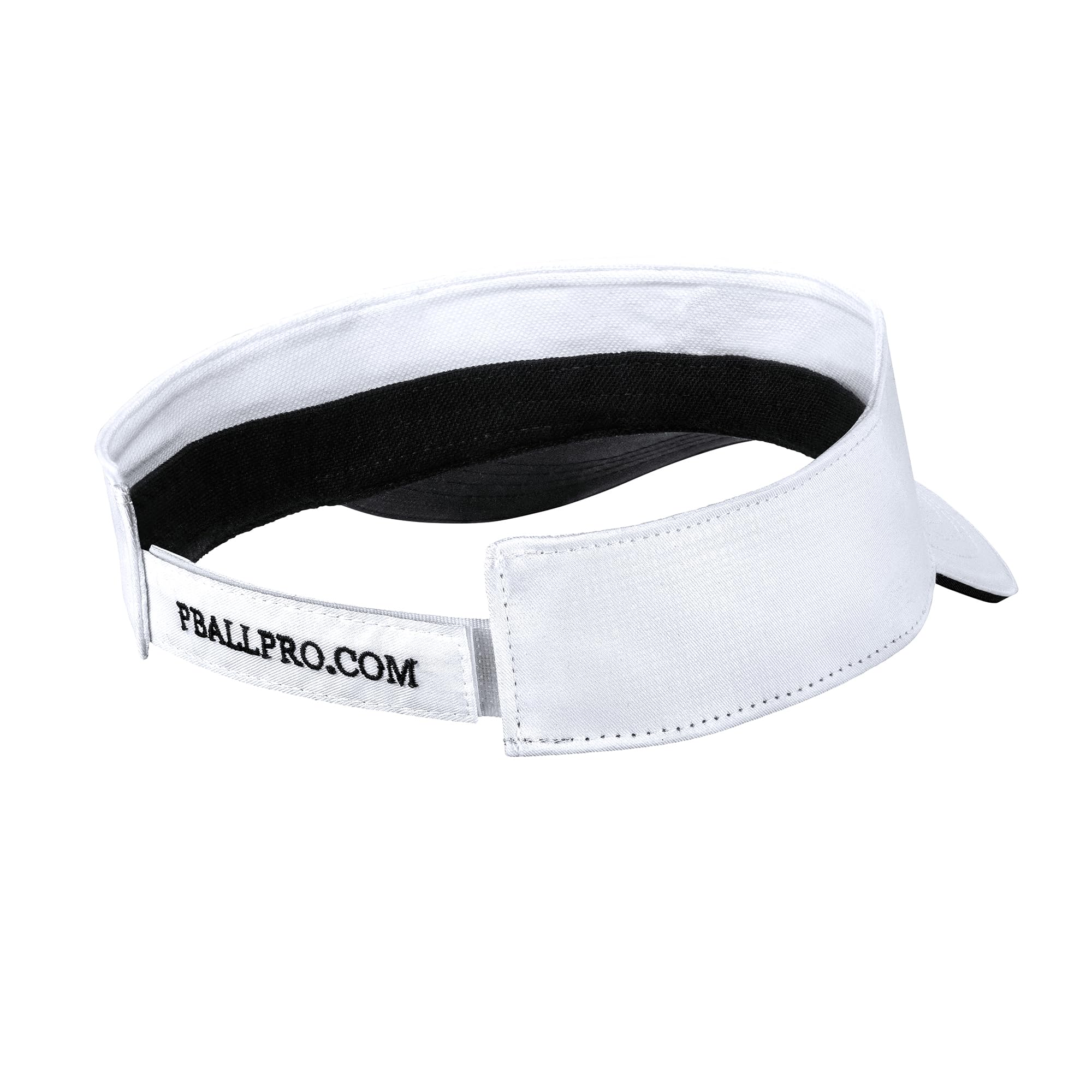 Pickleball Pro® Visor Women's Lightweight, UV-Protective, Stay Cool Sports Visor (Dark Pink Logo)