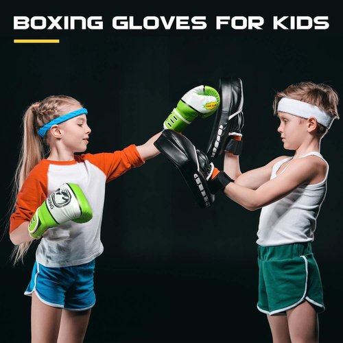 CKE Kids Boxing Gloves - Durable Training Gear for Ages 5-12 | Perfect for Punching Bags & Kickboxing
