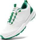 UOFEIY Men's Golf Shoes - Professional Water-Resistant Spikeless Sneakers for Outdoor Training | Travel Ready