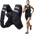 Skiennix Weighted Vest - 12lbs Adjustable Running Vest with Reflective Stripe for Comfortable Workouts