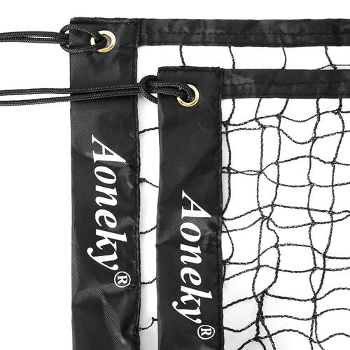 Aoneky 32ft/21ft/15ft Portable Volleyball Net for Beach Pool (21ft)