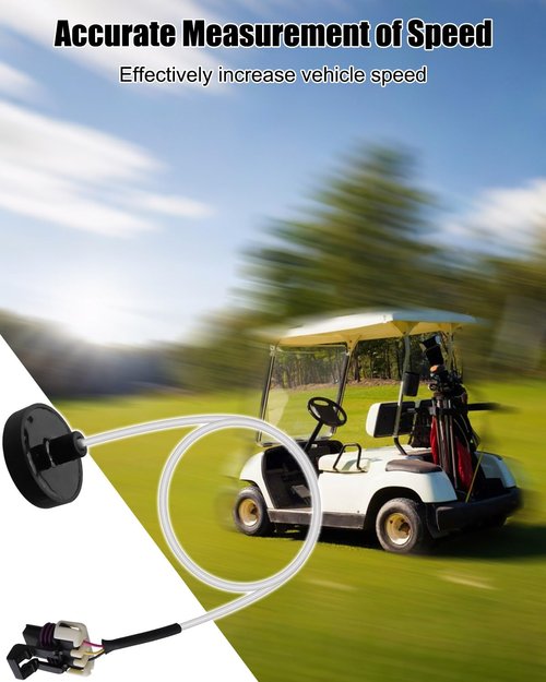 OCHIKI Golf Cart Speed Sensor Harness Fit for EZGO Electric 48 Volt TXT Vehicles, 48V High Speed Sensor Magnet Replace 620422 73328-G01