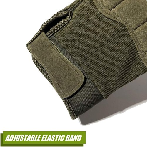 HYCOPROT Full Finger Gloves - Breathable Touch Screen Knuckle Protection for Outdoor Activities