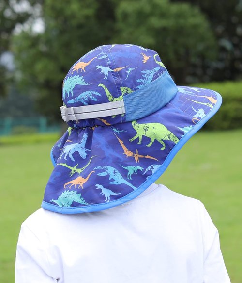 Icolor Kids Sun Hat - UPF 50+ Sun Protection Bucket Hat for Toddlers | Summer Beach Play Hat for Ages 3-10