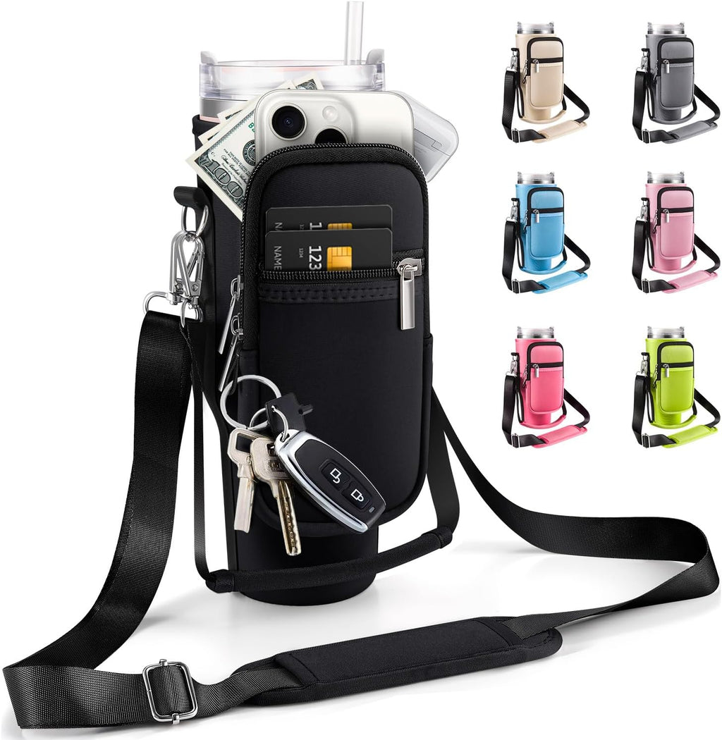 Stanley | Carrier Bag with Phone Pocket - Adjustable Sling Sleeve for 40 oz Tumbler & Accessories