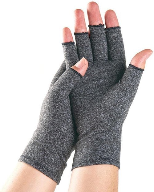 Arthritis Gloves for Women and Men,Compression Arthritis Gloves, Fingerless Design, Breathable Fabric