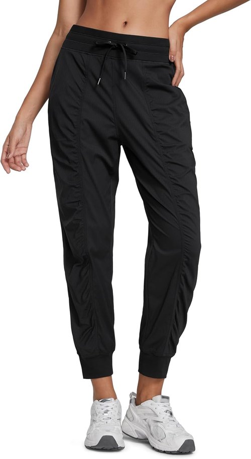 CRZ YOGA Lightweight Workout Joggers - Women's Casual Running Pants with Pockets | 26"/28.5"/30.5" Sizes